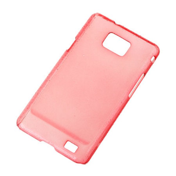 BACK COVER CASE GALAXY S2 ROSU