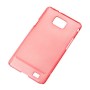 BACK COVER CASE GALAXY S2 ROSU