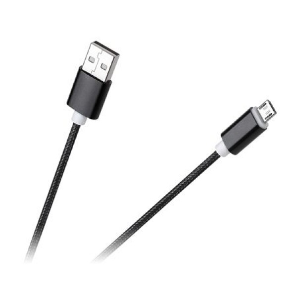 CABLU USB - MICRO USB TATA NEGRU 2M M-LIFE