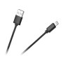 CABLU USB - LIGHTNING APPLE NEGRU 1M M-LIFE