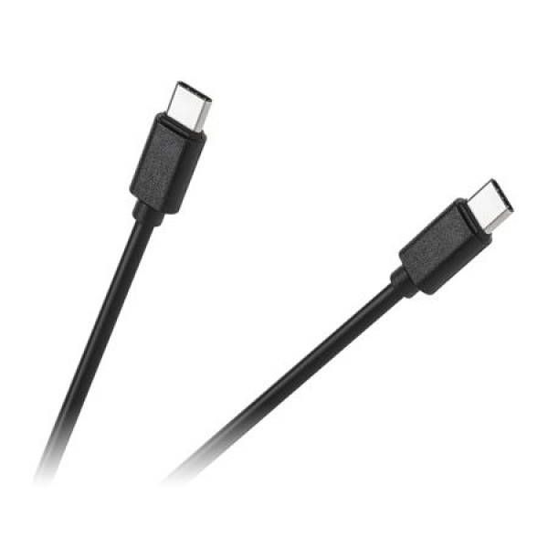 CABLU USB 2.0 TIP C TATA - TIP C TATA NEGRU 1