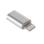 ADAPTOR MICRO USB - LIGHTNING ALB
