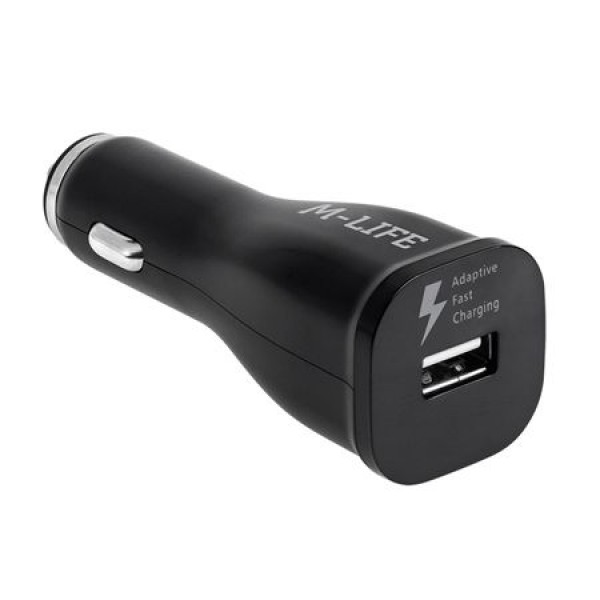 INCARCATOR AUTO 1 X USB QUICK CHARGE M-LIFE