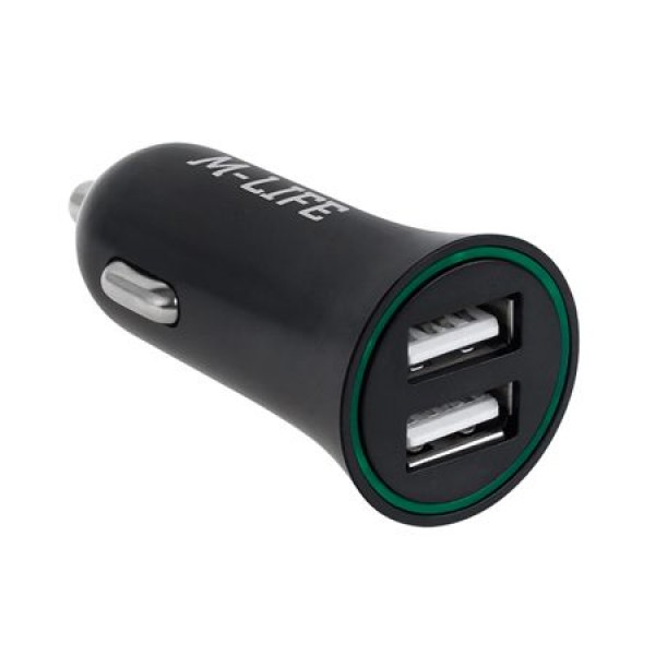 INCARCATOR AUTO 2 X USB M-LIFE