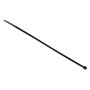 SET FASETE 2.5MM/15CM NEGRU 100BUC