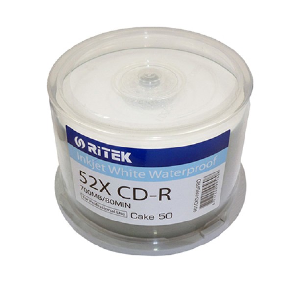 CD PRINTABIL WATER RESIST GLOSSY RITEK