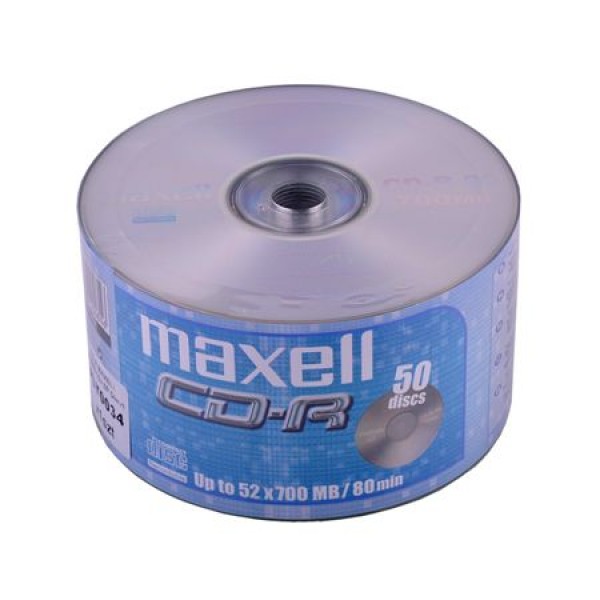 CD-R MAXELL 700MB 52X SPINDLE 50