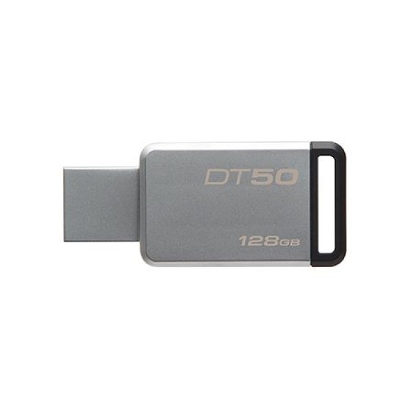 FLASH DRIVE 128GB USB 3.0 METAL 50 KINGSTON