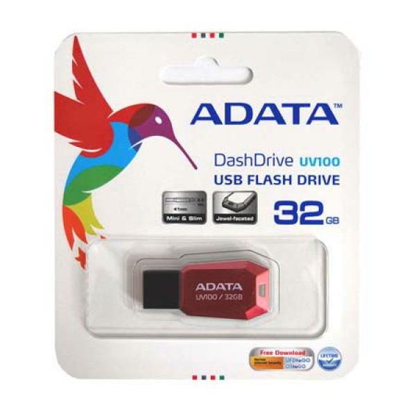 FLASH DRIVE 32GB UV100 ADATA