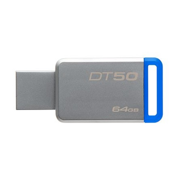 FLASH DRIVE 64GB USB 3.0 METAL 50 KINGSTON