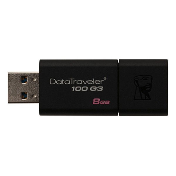 FLASH DRIVE 8GB DT100G3 USB 3.0 KINGSTON