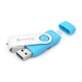 FLASH DRIVE 8GB BX PRO-LINE OTG PLATINET HYBR