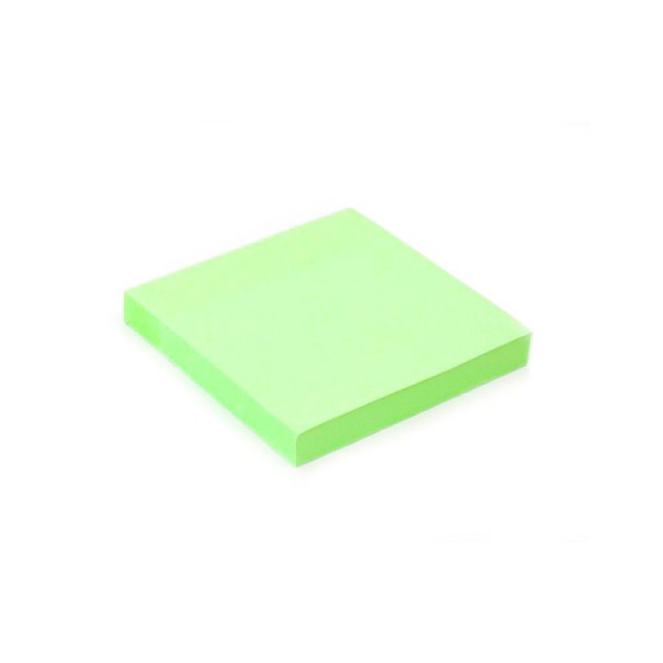 POST-IT VERDE NEON 75X75 100B PLATINET