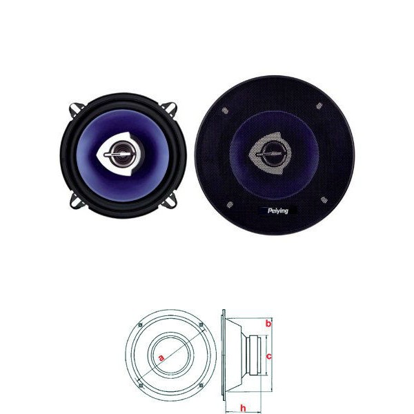 SET DIFUZOARE AUTO 5 inch