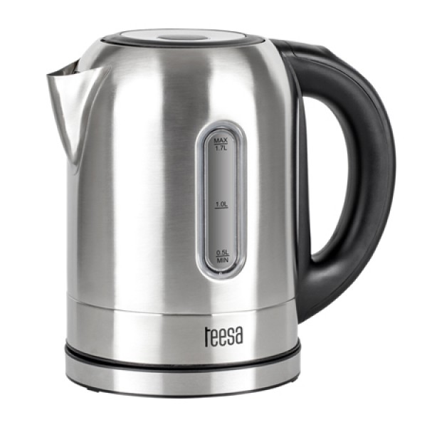 FIERBATOR ELECTRIC CORDLESS 1.7L INOX TEESA