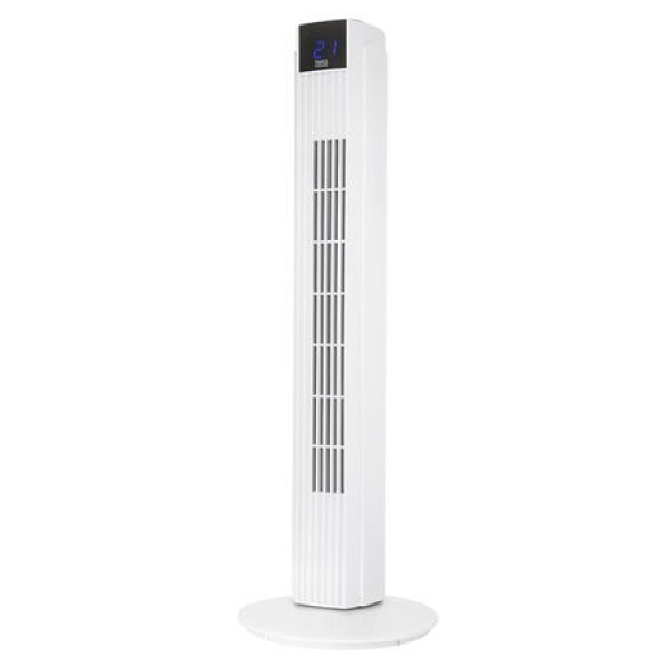 VENTILATOR TURN ALB 50W TEESA