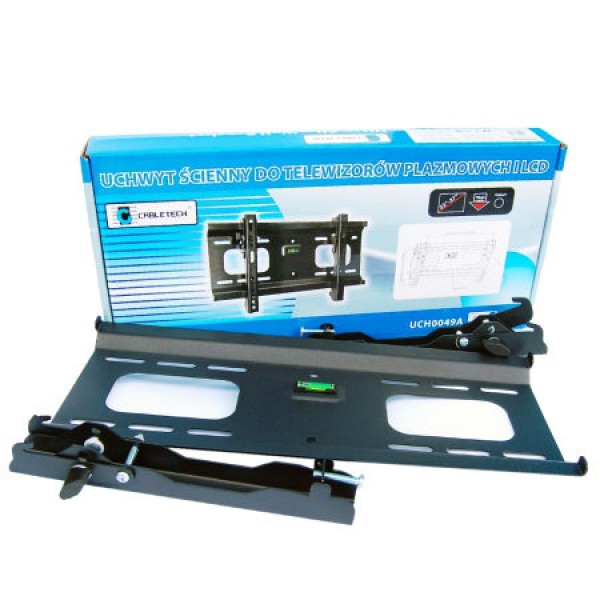 SUPORT TV 32-55 INCH PLAT+NIVELA NEGRU