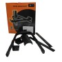 SUPORT DVD/SAT UNIVERSAL NEGRU