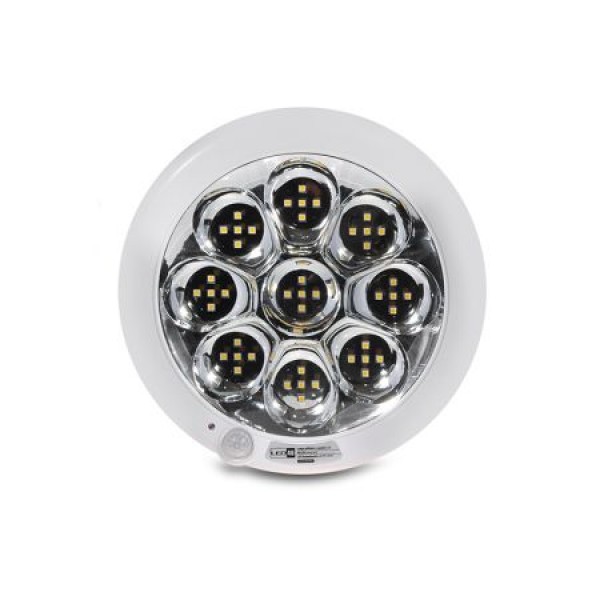 LAMPA PLAFON ROTUNDA CU SENZOR MISCARE