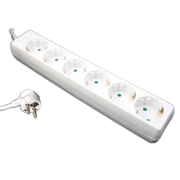 PRELUNGITOR ALB 6 POSTURI 1.5M (3X1.0MM)