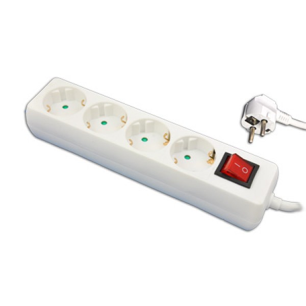 PRELUNGITOR ALB 4 POSTURI 1.5M (3X1.0MM)+INTR