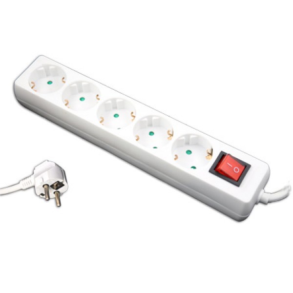 PRELUNGITOR ALB 5 POSTURI 1.5M (3X1.0MM)+INTR