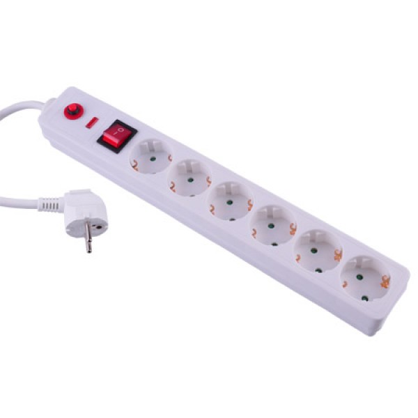 PRELUNGITOR ALB 6 POSTURI 1.5M (3X1.0MM)