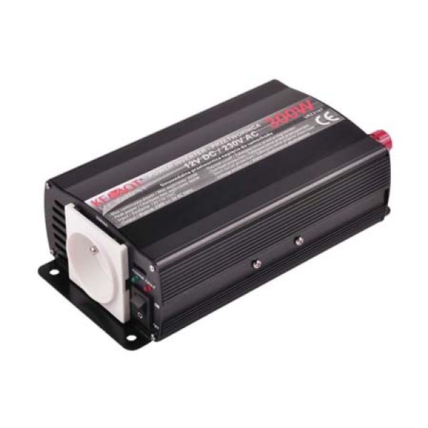 INVERTOR KEMOT 12V/230V 300W TIP PL