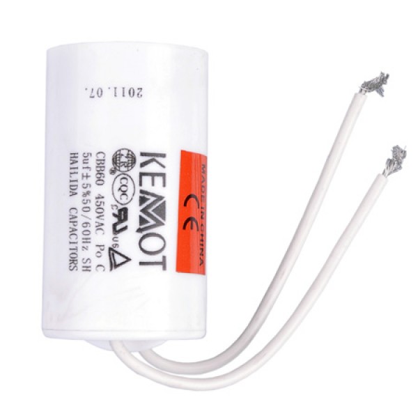 CONDENSATOR MOTOR 5UF 450V FIR