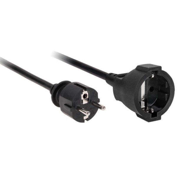 CABLU PRELUNGITOR ELECTRIC NEGRU 3X1.5 3M