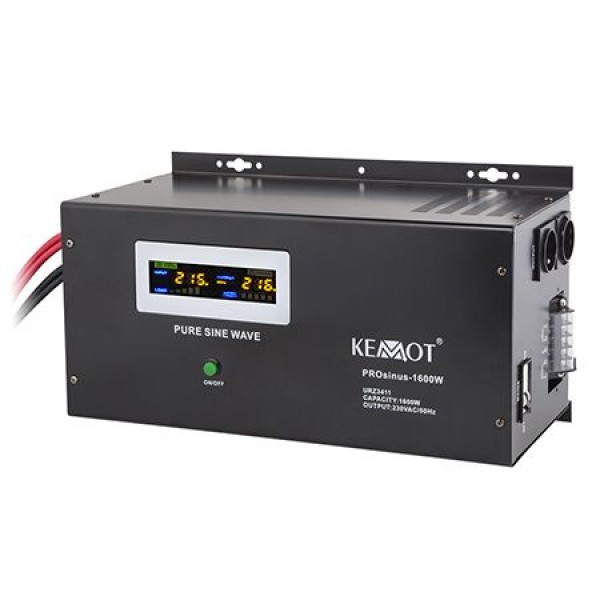 UPS CENTRALE TERMICE SINUS PUR 1600W 12V KEMO