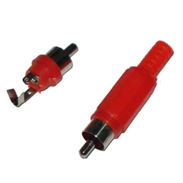 MUFA RCA TATA PLASTIC ROSU