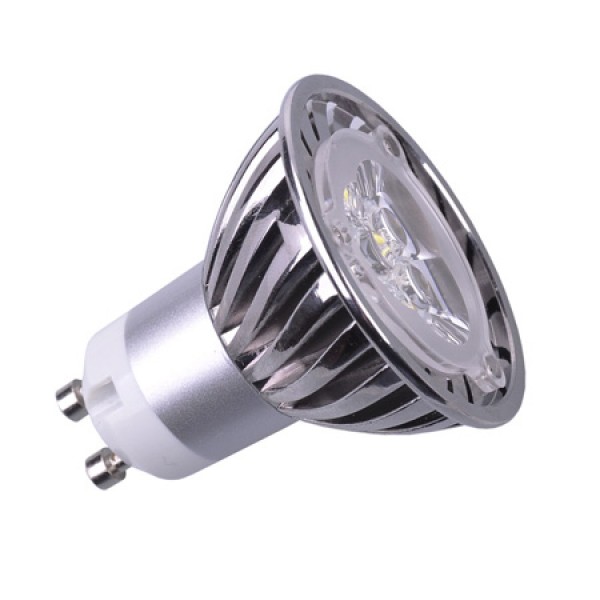 SPOT 3X1W LED GU10, ALB CALD