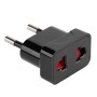 ADAPTOR TENSIUNE AC MAMA US NEGRU