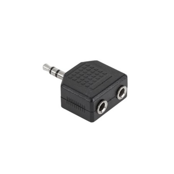 ADAPTOR JACK 3.5 TATA-2X3.5 MAMA ADAPTOR JACK 3.5 TATA-2X3.5 MAMA