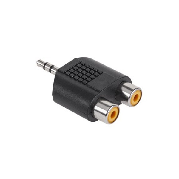 ADAPTOR JACK 3.5 TATA-2XRCA MAMA ADAPTOR JACK 3.5 TATA-2XRCA MAMA