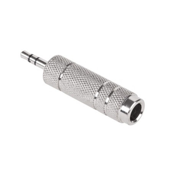 ADAPTOR JACK 3.5-JACK 6.3 METAL ADAPTOR JACK 3.5-JACK 6.3 METAL