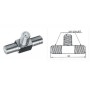 ADAPTOR T F MAMA - 2X F MAMA