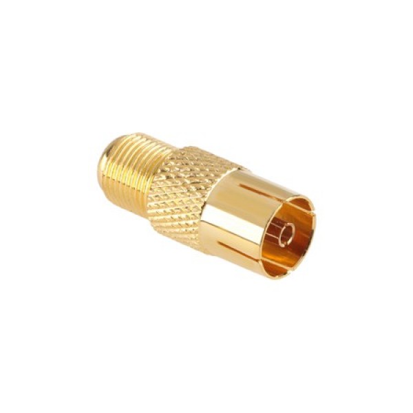ADAPTOR TV MAMA-F MAMA CU - GOLD ADAPTOR TV MAMA-F MAMA CU - GOLD